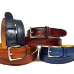 leather belts made in italy