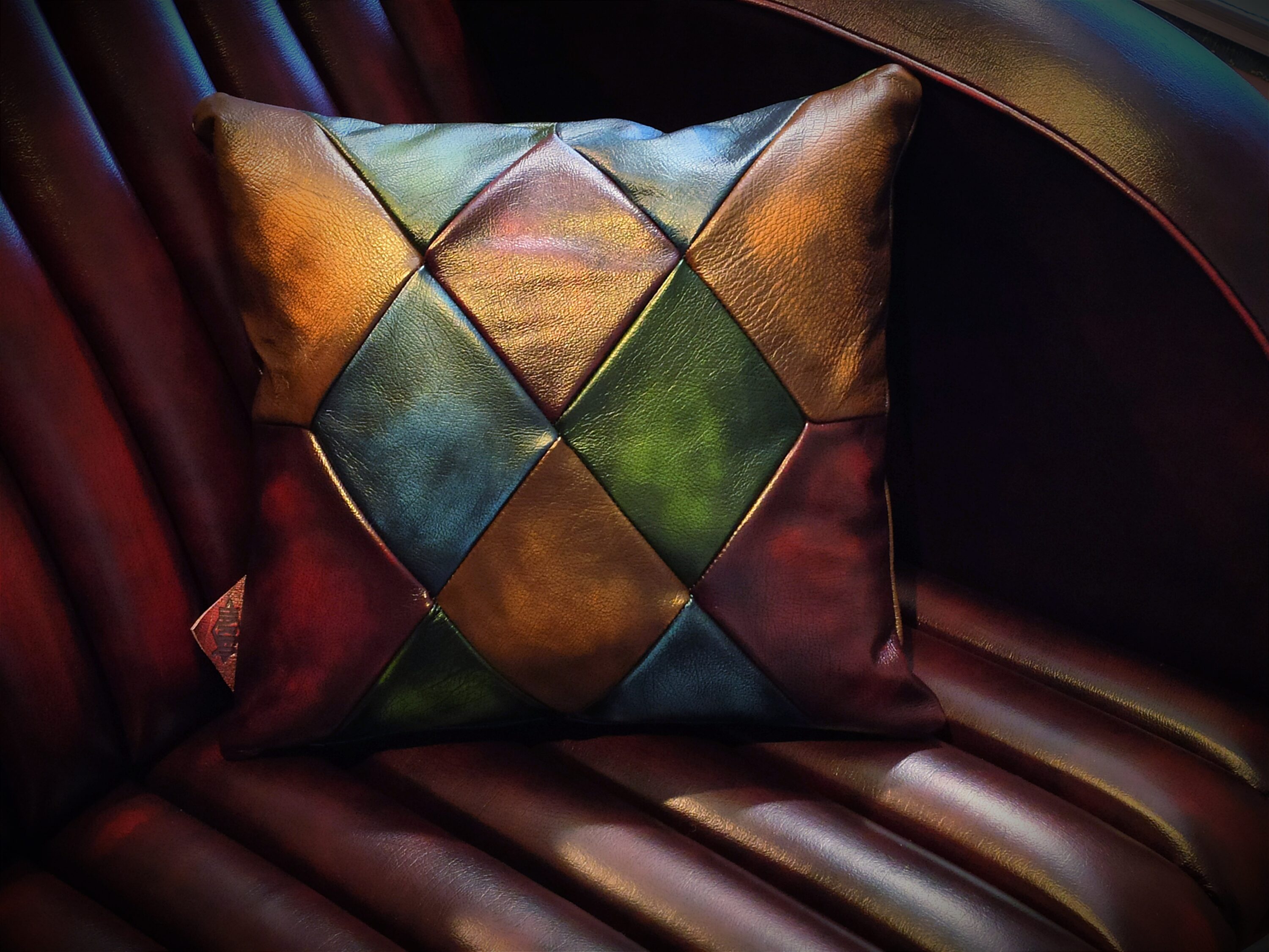 luxury-patchwork-leather-cushions-handmade