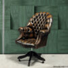 chesterfield director office swivel chair