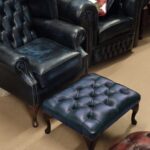 queen-anne-chesterfield-footstool-blue