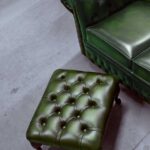 queen-anne-chesterfield-footstool-green-leather